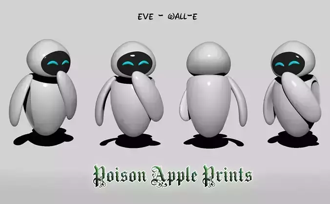 Eve Character Model - Wall E