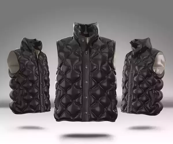 Puffer Jacket 03  3D model