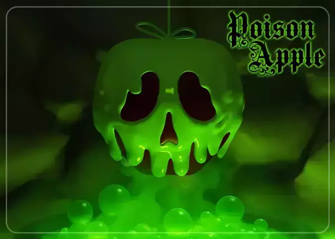 Poison Apple - Snow White 3D print model
