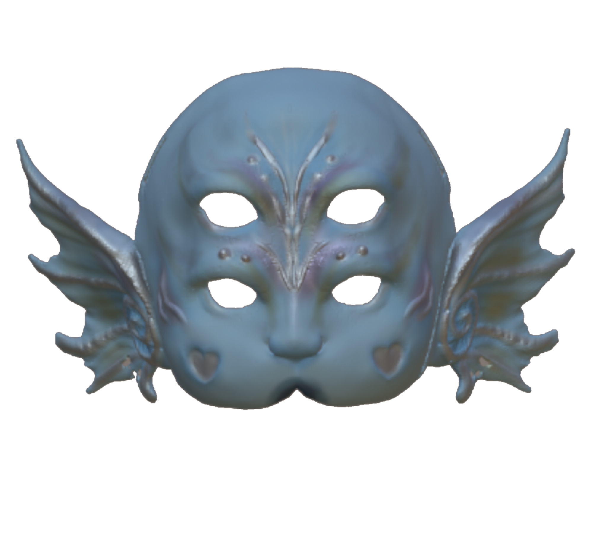 Melanie Martinez Portals Sirens Creature inspired mask 3D print model_3