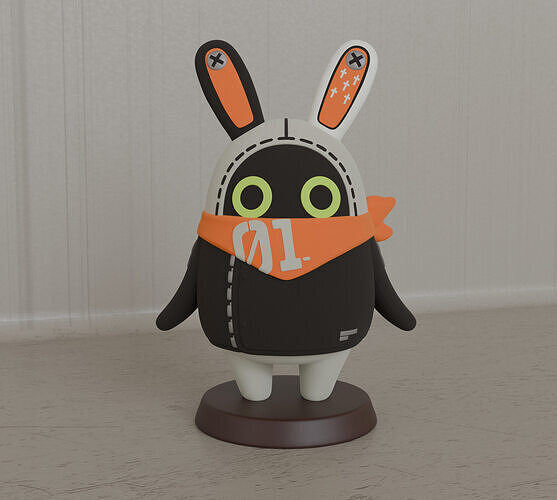 Zenless Zone Zero Bangboo01 Eous 3D print model