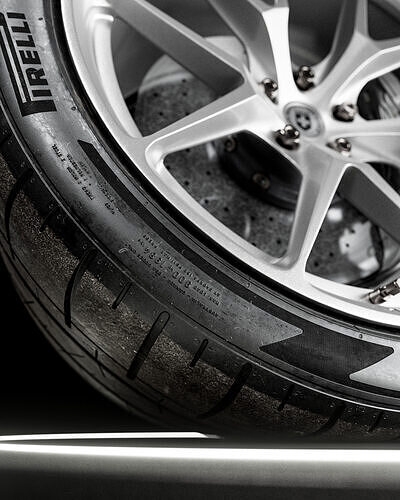 Pirelli P ZERO CORSA 335 30 R20 3D model 5