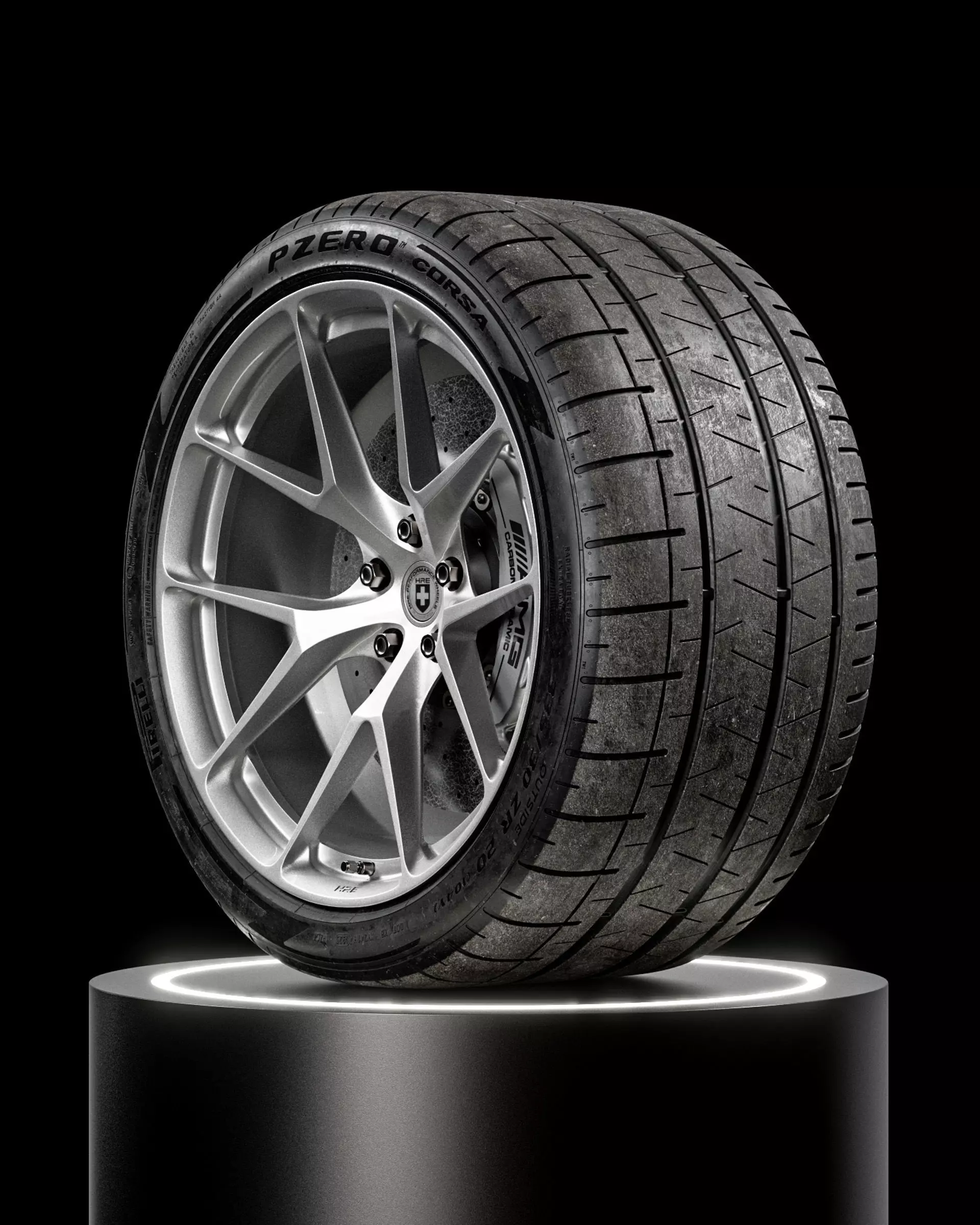 Pirelli P ZERO CORSA 335 30 R20 3D model_0