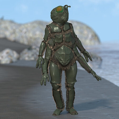 Oetan for Poser 3D model