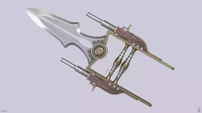 Katar Low-poly 3D model