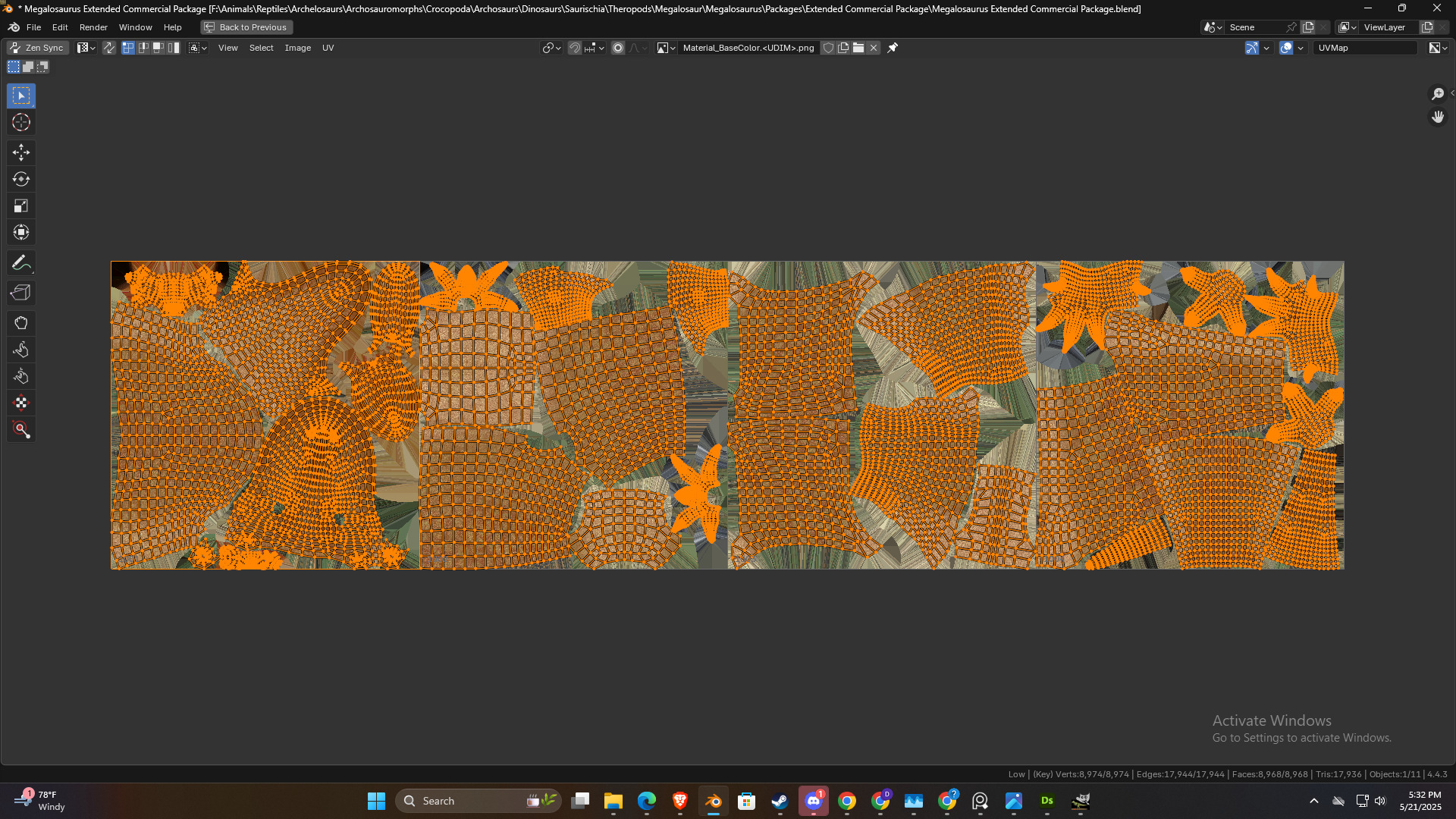Megalosaurus 3D model_20