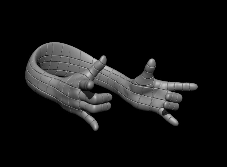 3D Phone Stand SpiderMan Hands 3D print model_3