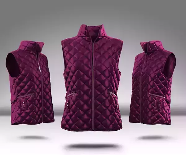 Puffer Jacket 04  3D model