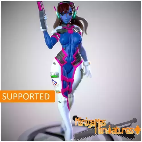 DVA pilot anime figurine