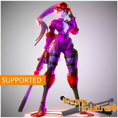 Widowmaker ranger anime figurine