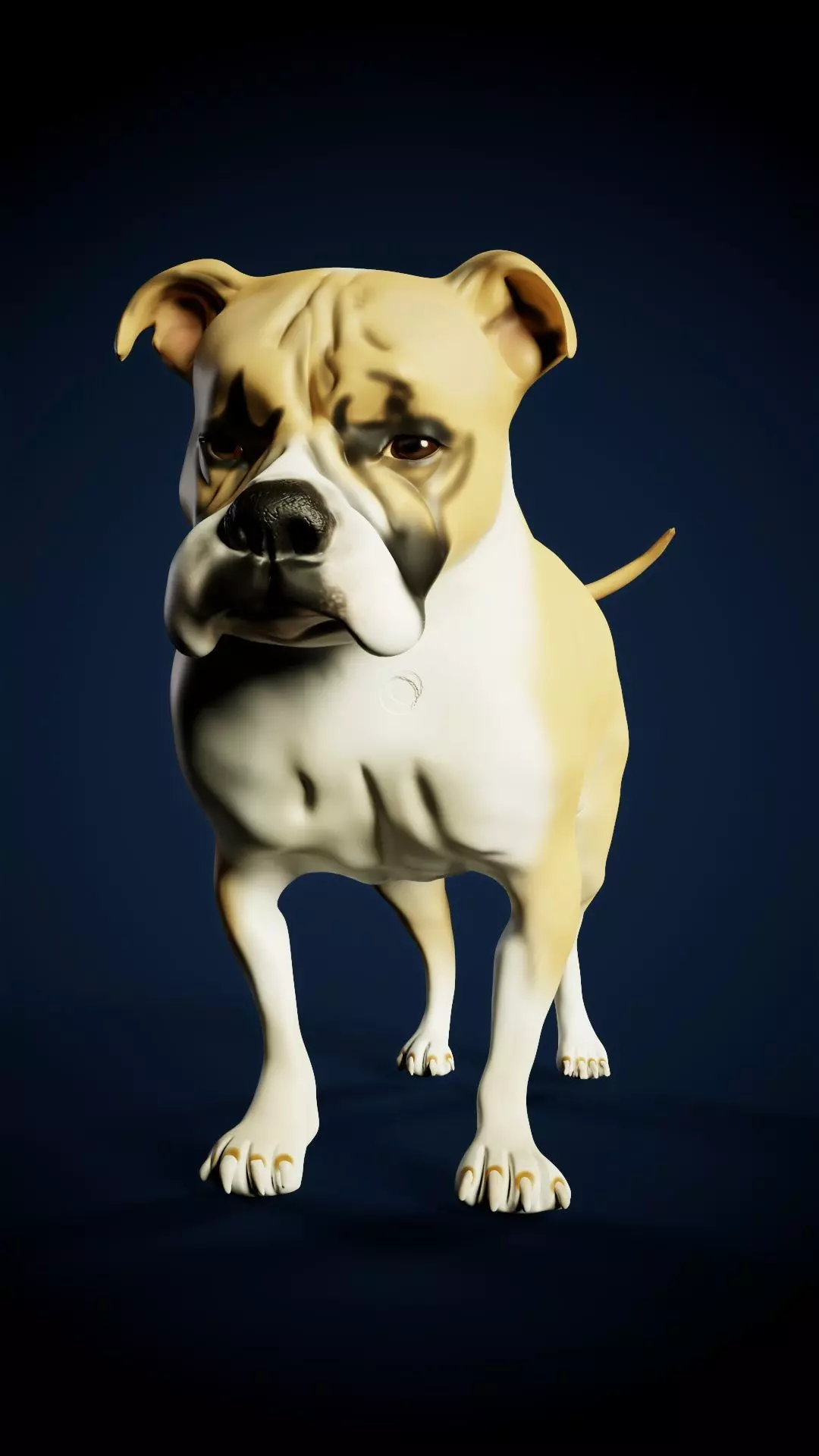 Bulldog 3D print model_0