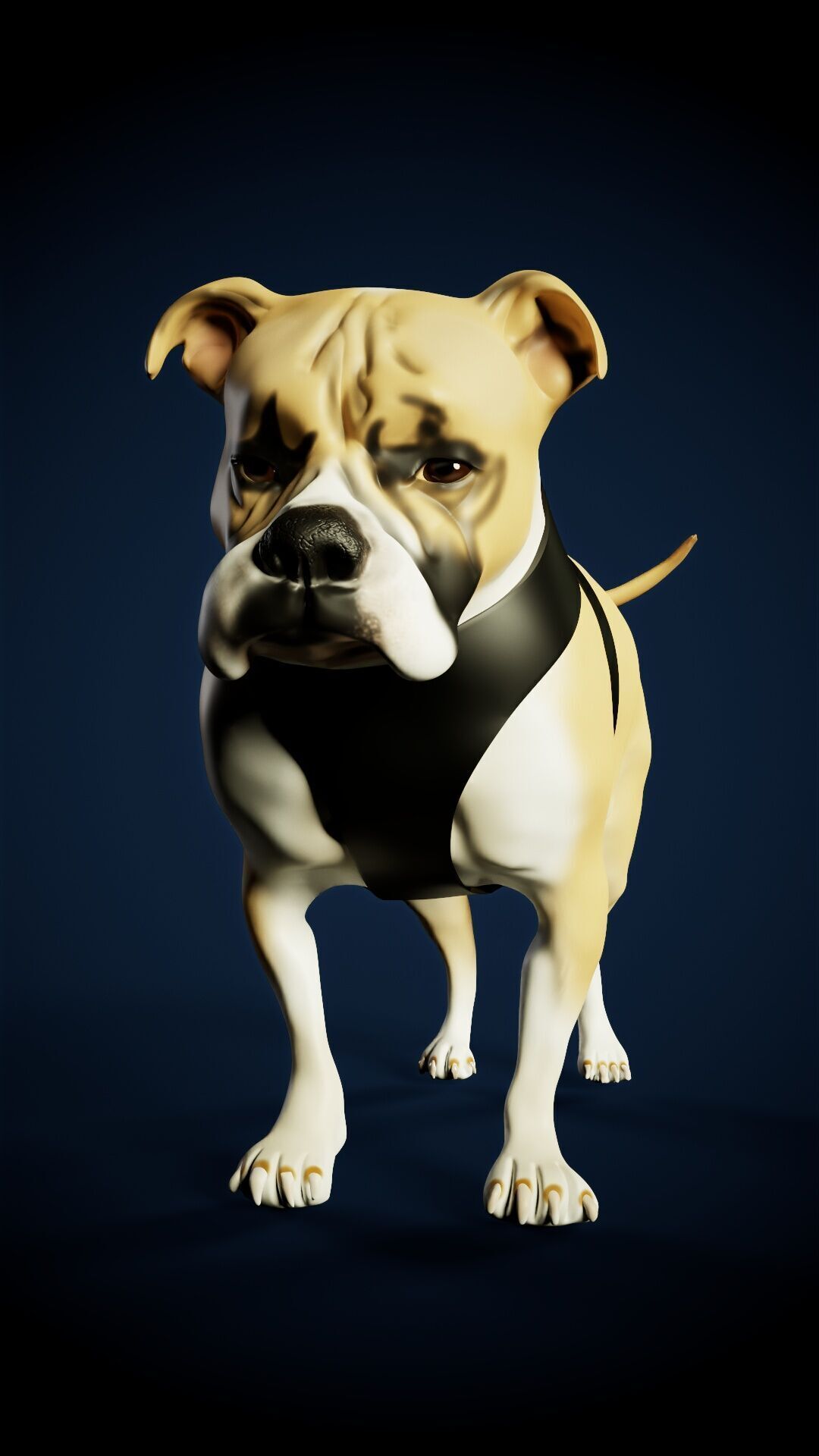 Bulldog 3D print model_2
