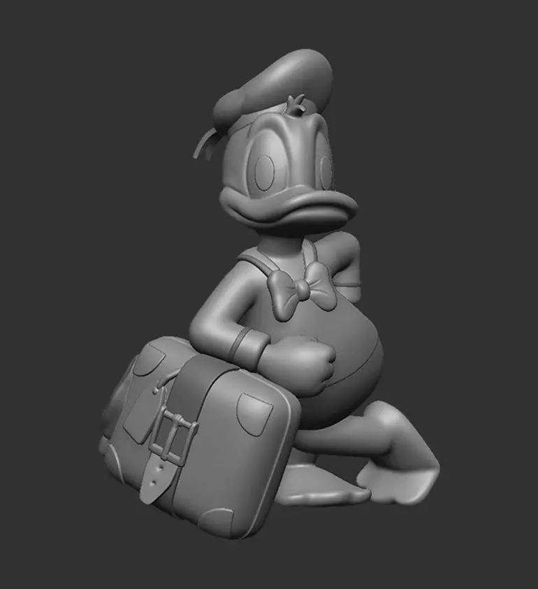 Donald - Pato Donald 3D print model