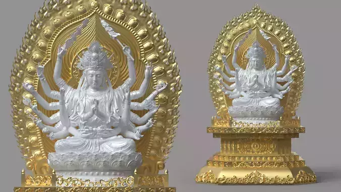 Bodhisattva Thousand-armed