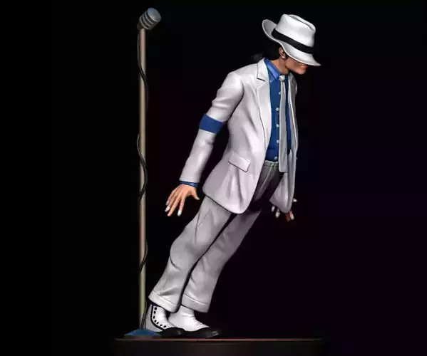 Michael Jackson Smooth Criminal statue