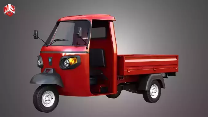 Piaggio Ape Xtra HT 300cc CNG Normal 3D model