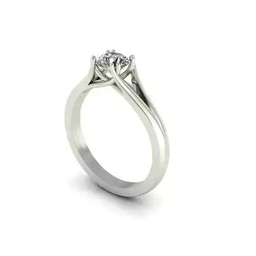 Twist Love Diamond Ring