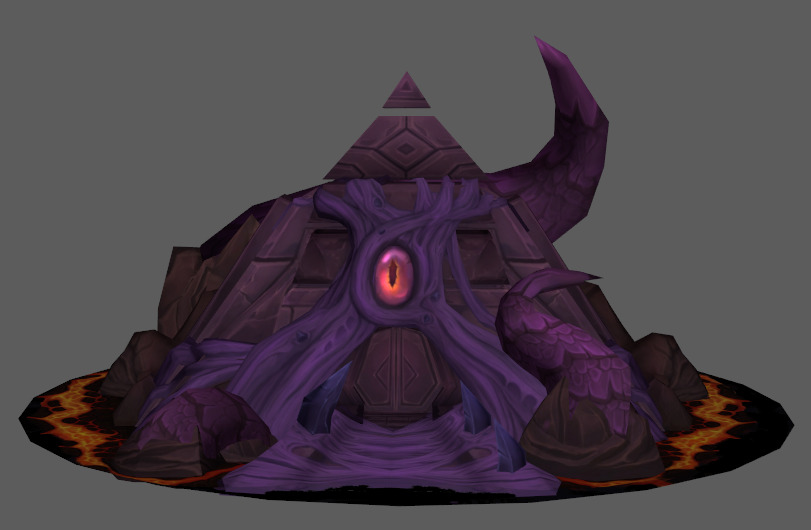 Marmoset Py Ramid Low-poly 3D model_2