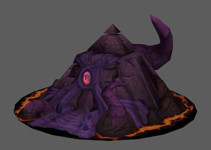 Marmoset Py Ramid Low-poly 3D model_3