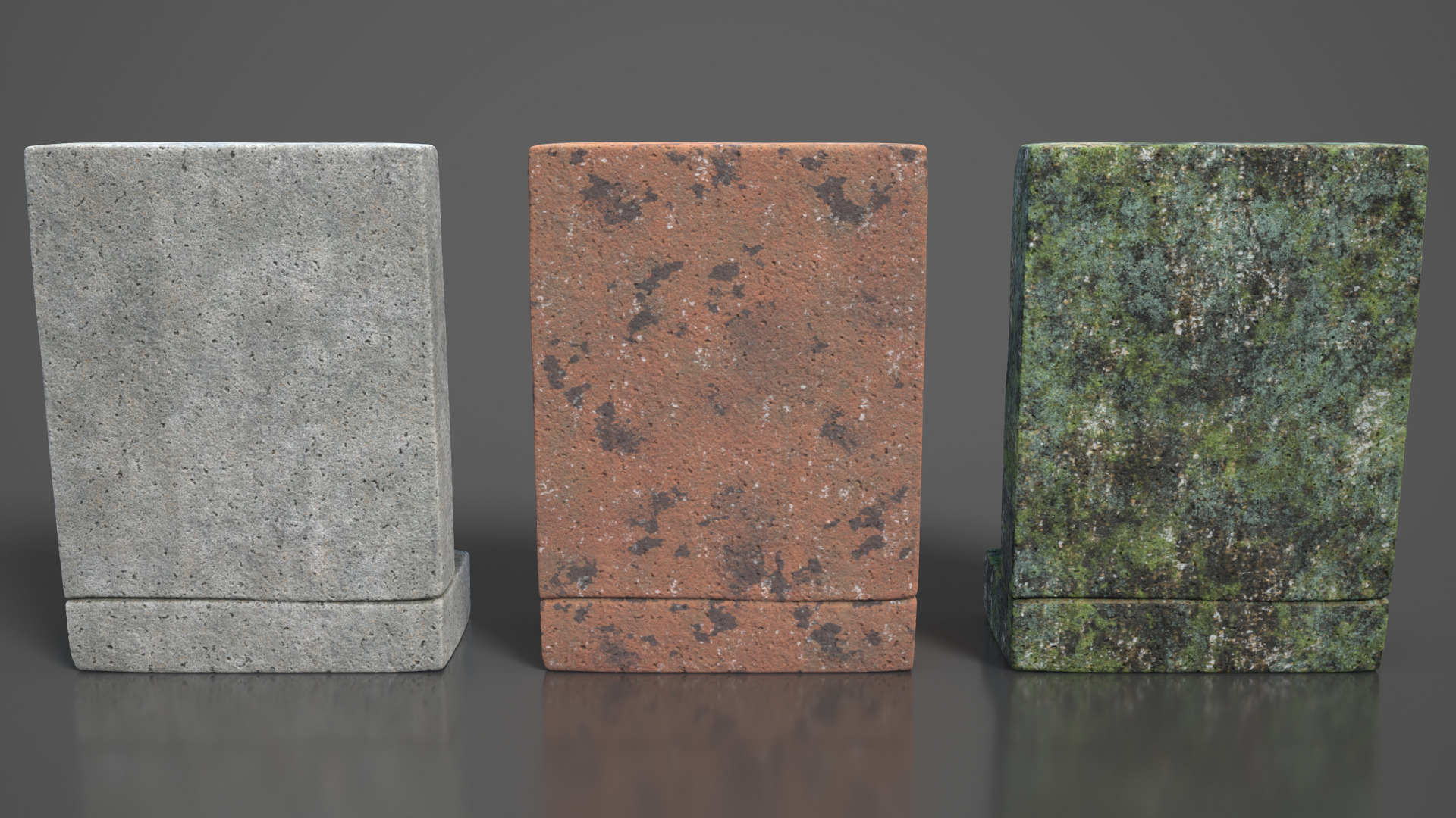 Ancient Khmer Statue 05-250522 Low-poly 3D model_4