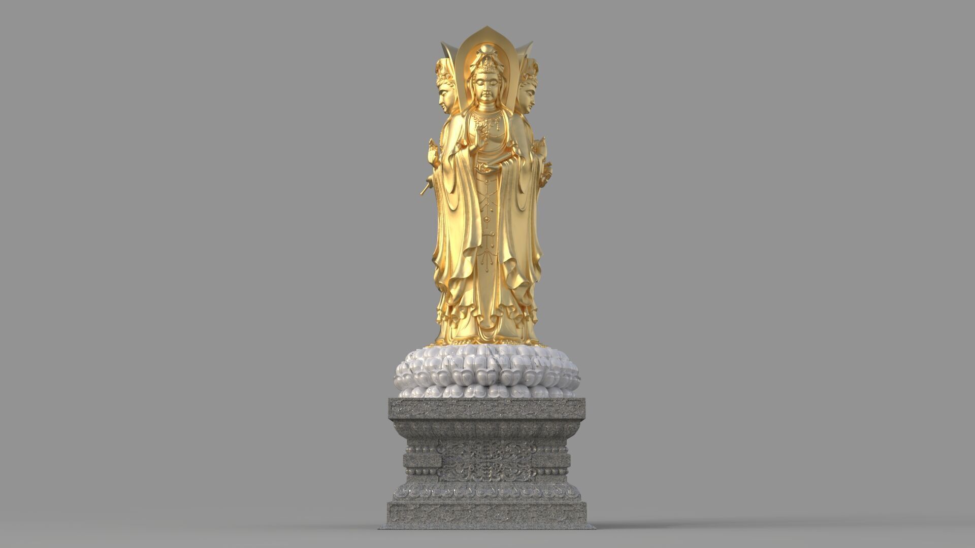 bodhisattva 3D model_1