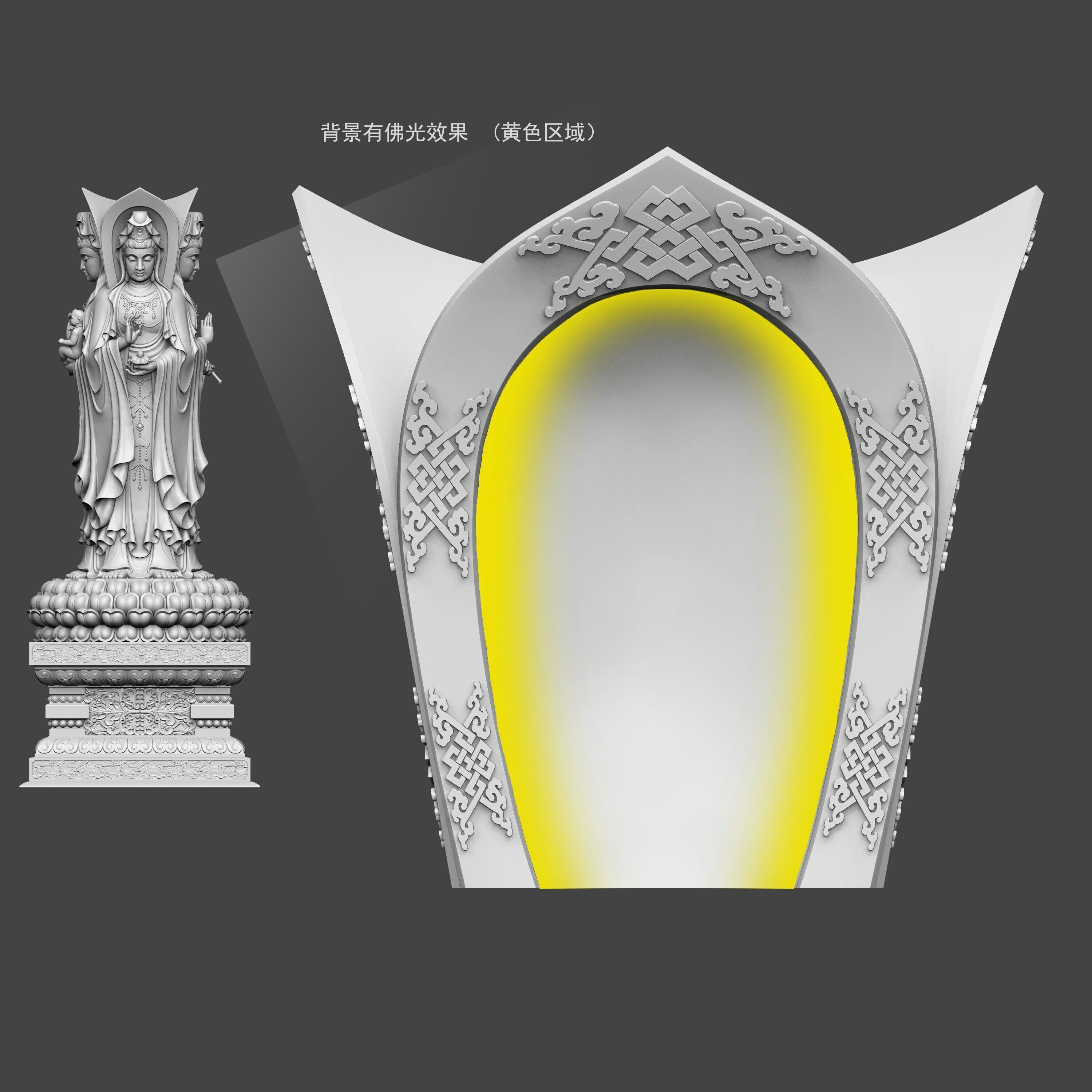 bodhisattva 3D model_11