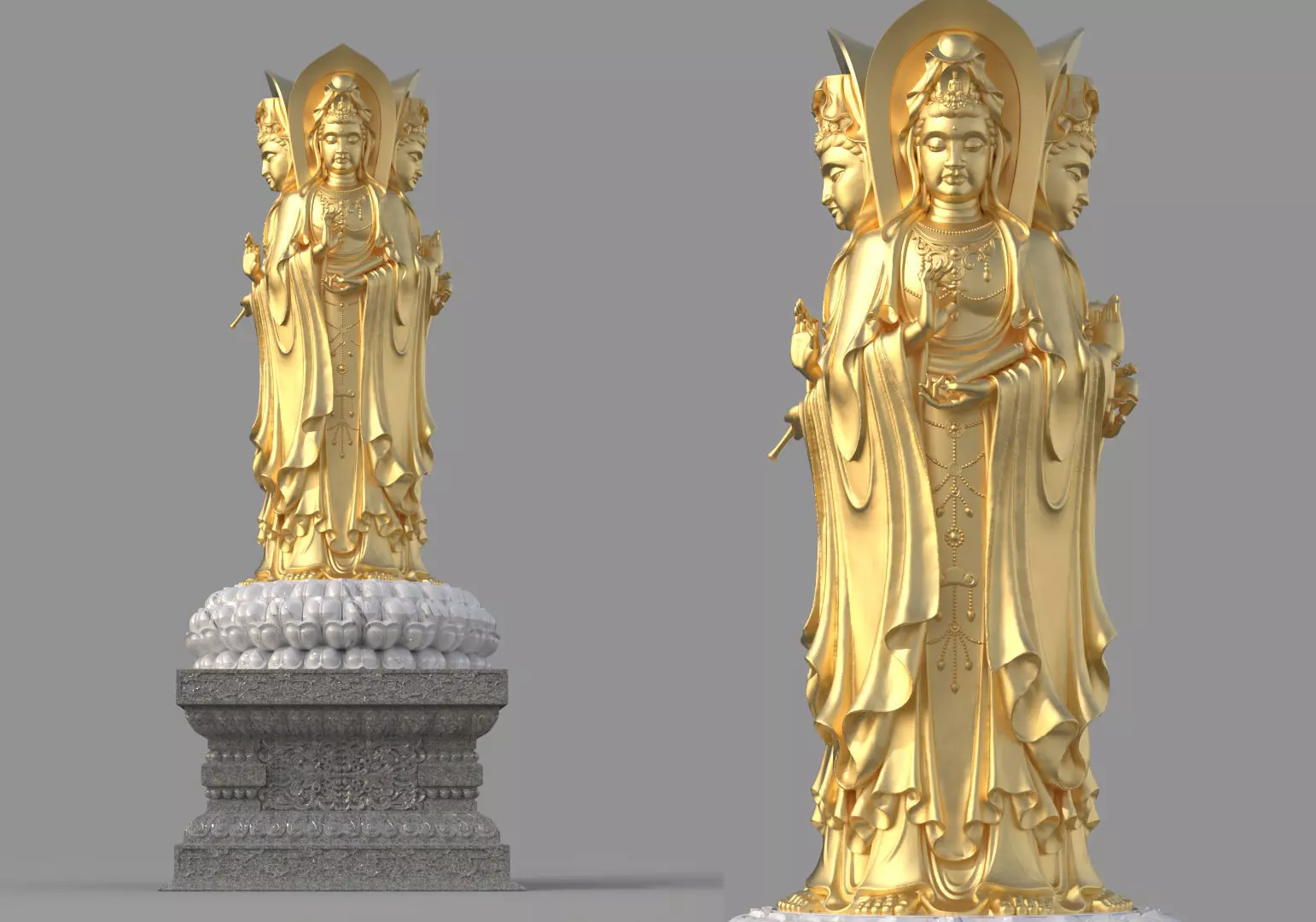 bodhisattva 3D model_0