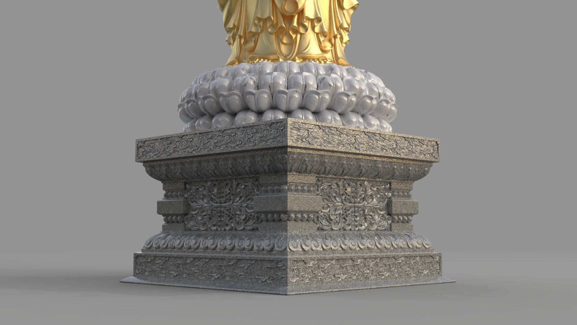 bodhisattva 3D model_3