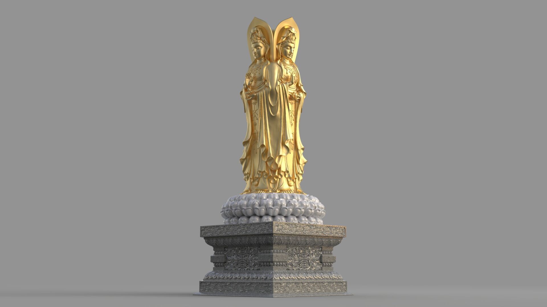 bodhisattva 3D model_2