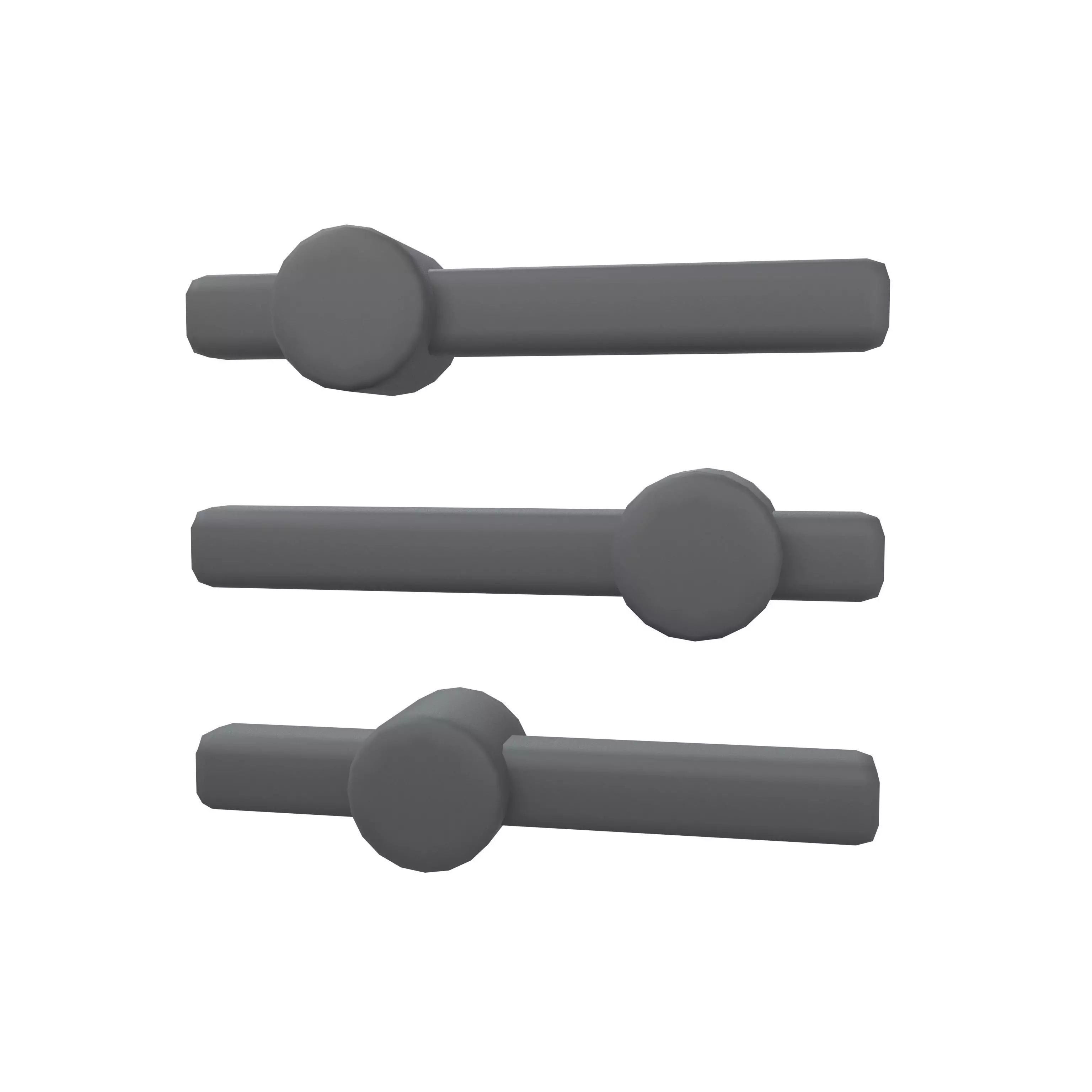 Settings Control Slider Icon v1 001 Low-poly 3D model_0