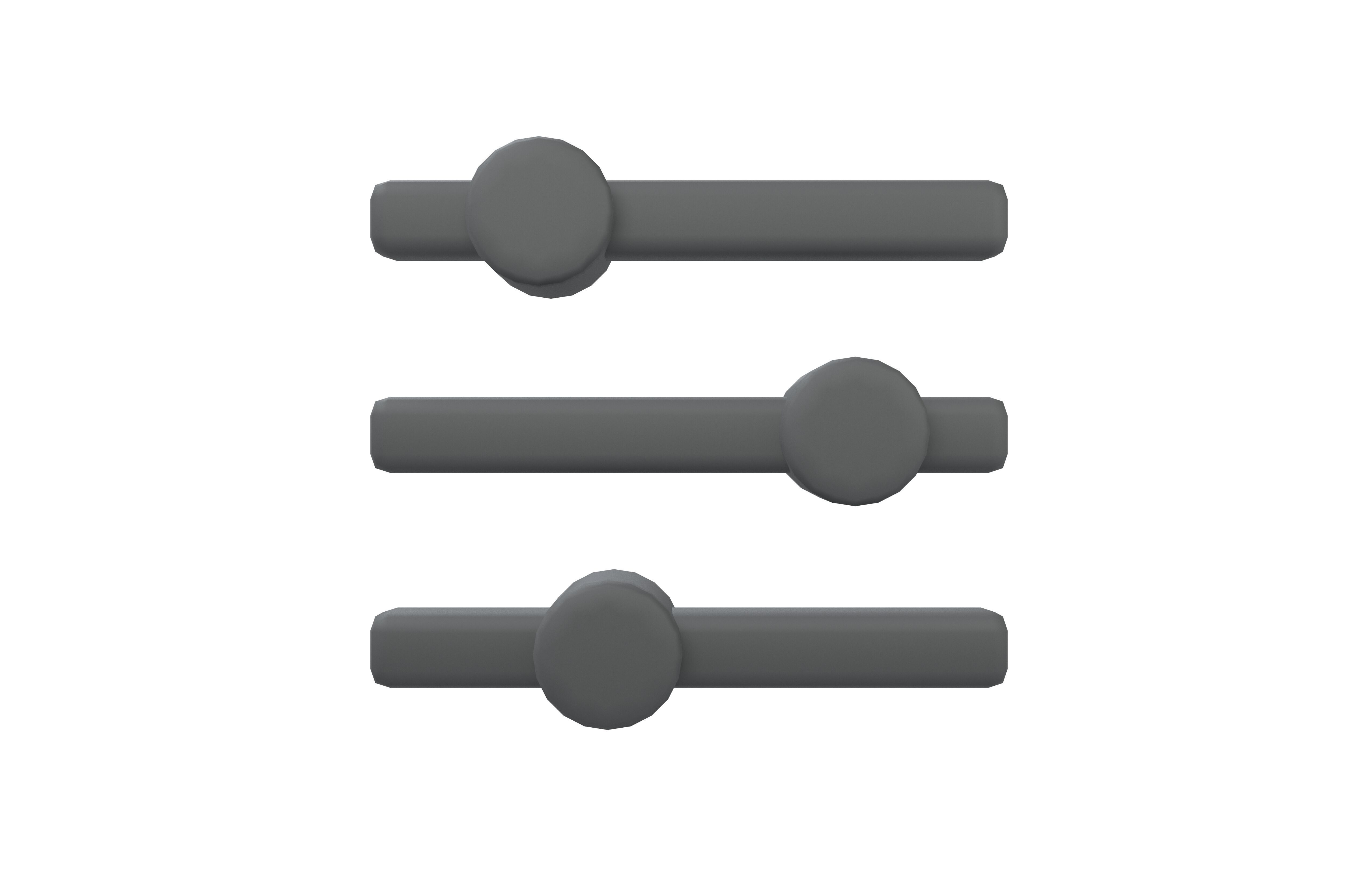 Settings Control Slider Icon v1 001 Low-poly 3D model_1