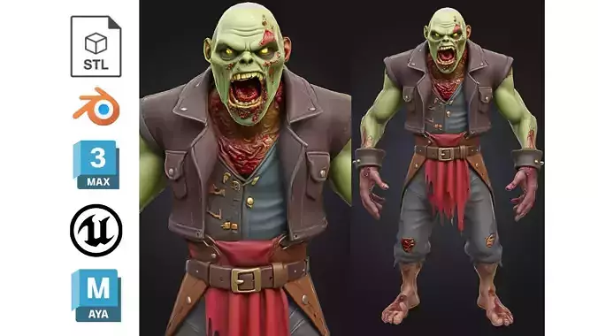 Fantasy Zombie Warrior