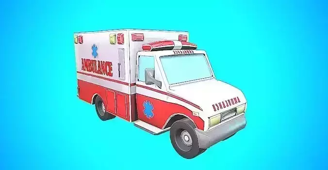 ambulance cartoon