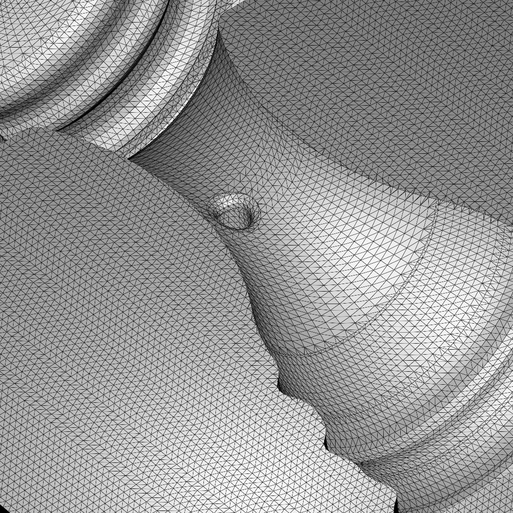 Chocolate Mold Chess King 3D print model_5