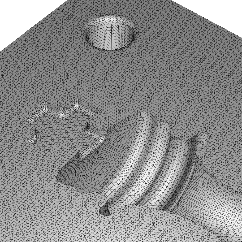 Chocolate Mold Chess King 3D print model_7