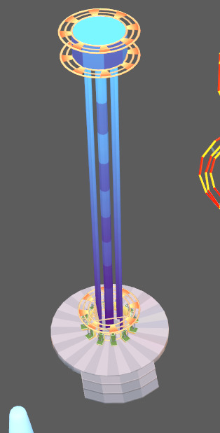 amusement park asset pack Low-poly 3D model_5