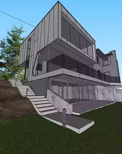 House Design 20x15m 2 lt