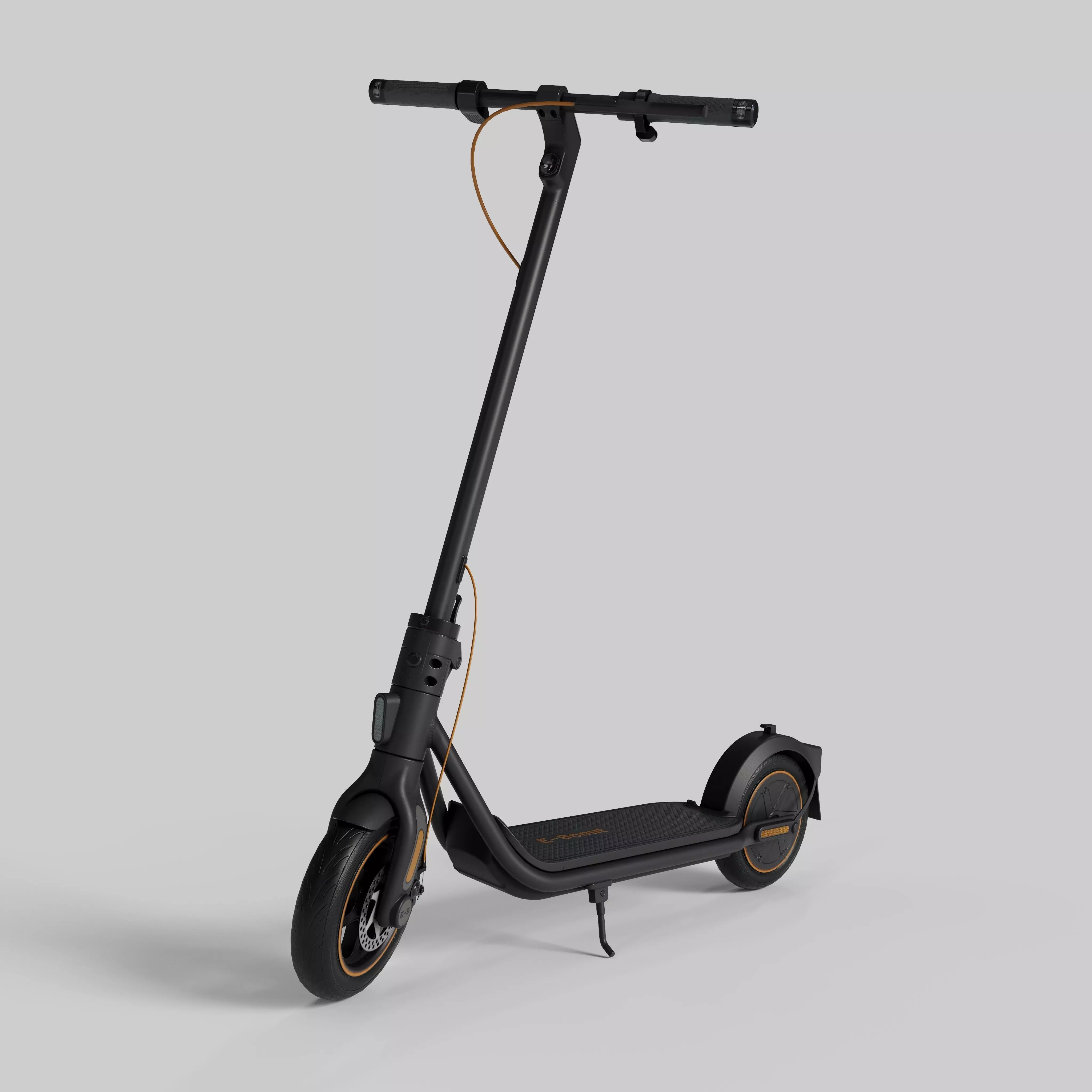 KickScooter LowPoly PBR Low-poly 3D model