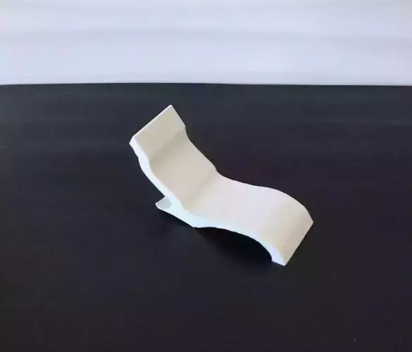 Modern Pool Lounge Chair 3D Model  STL OBJ FBX