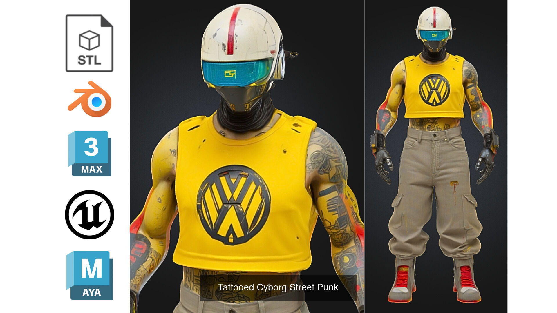 PACK 15 Stylized Sci-Fi Android and Robot Pack 3D Model Collection_4