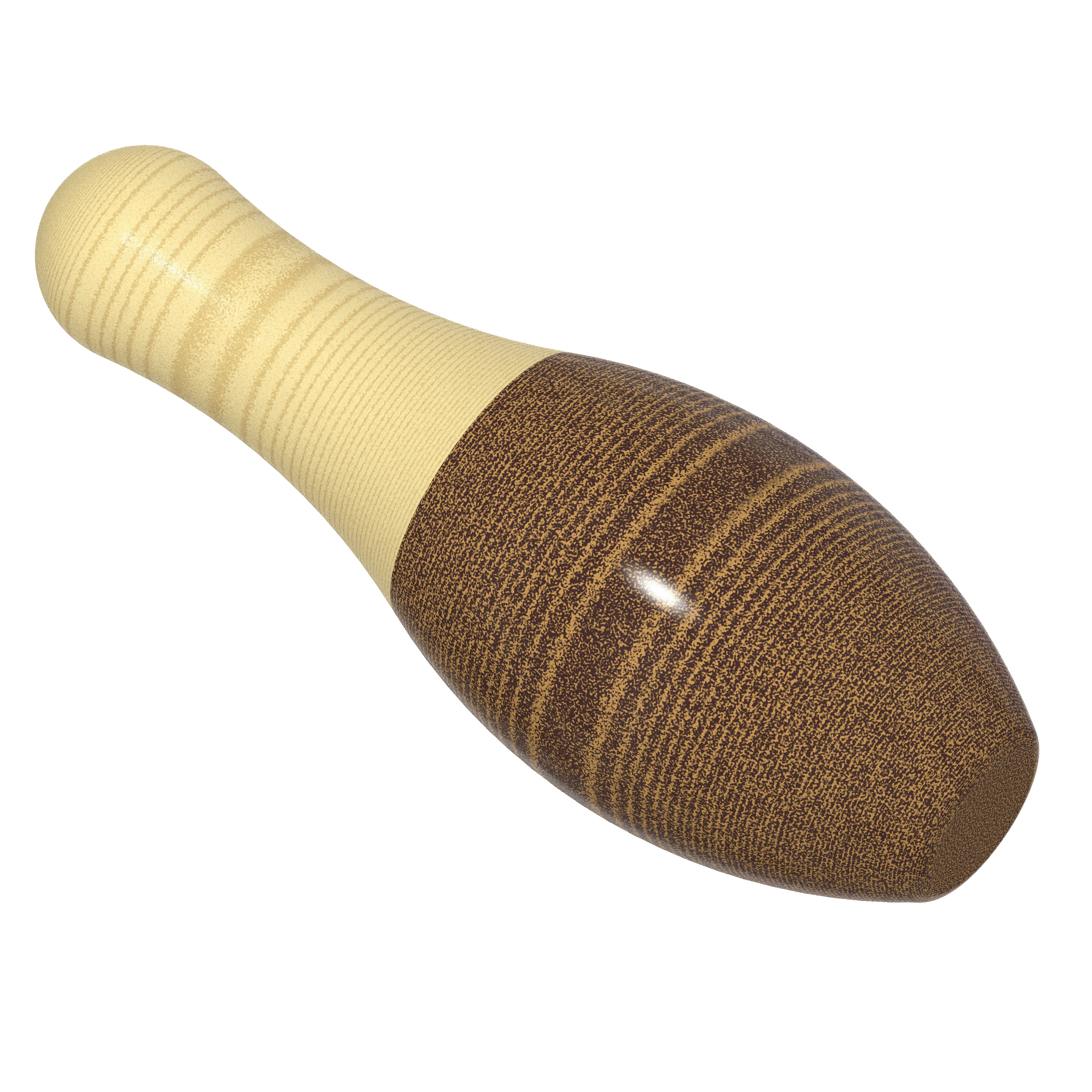 Exquisite Bowling Pin 3D print model_3