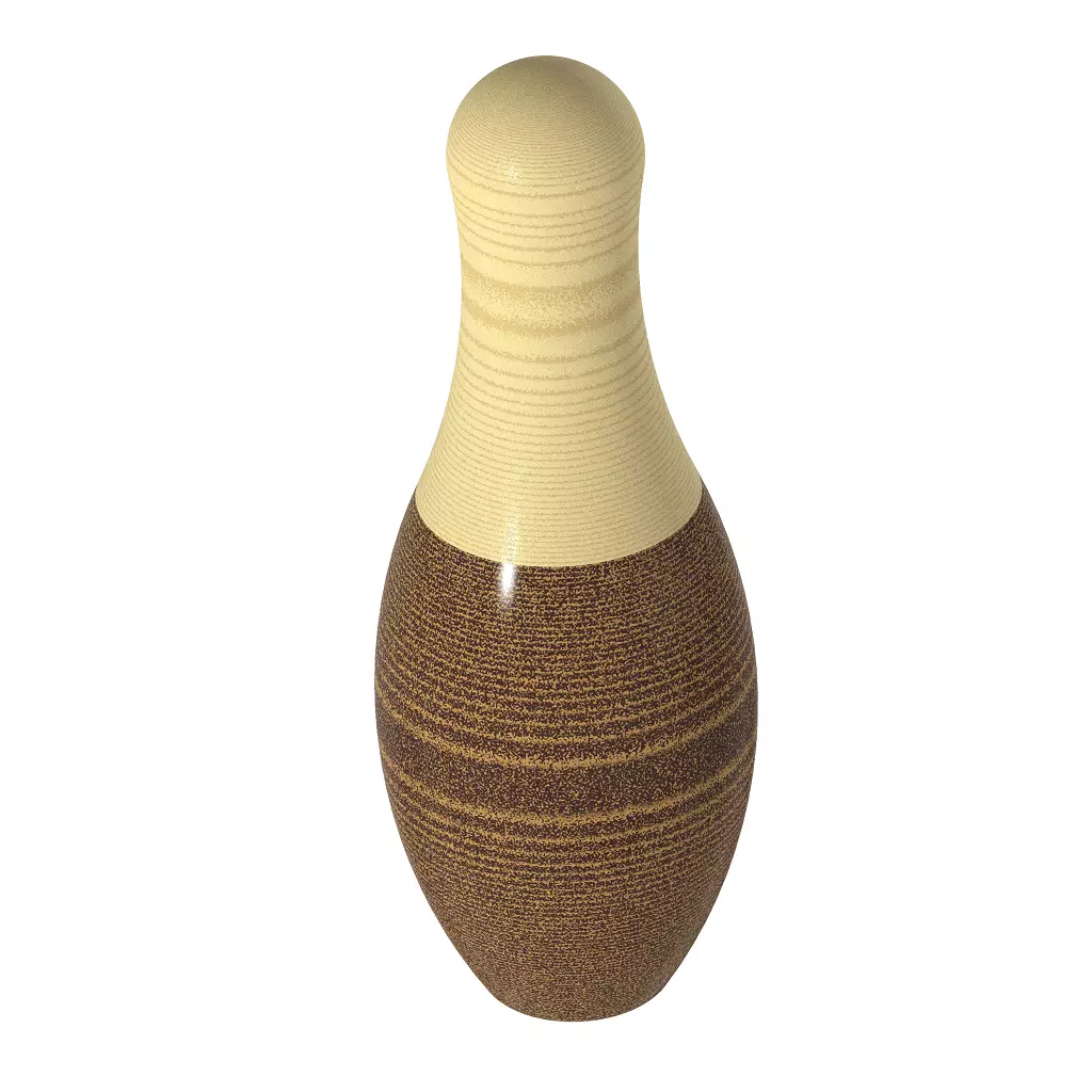 Exquisite Bowling Pin 3D print model_0