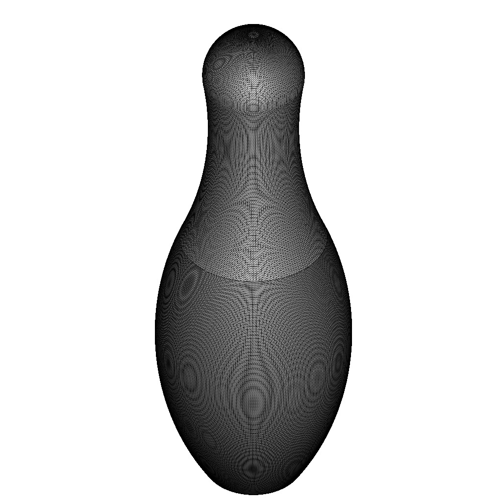 Exquisite Bowling Pin 3D print model_5