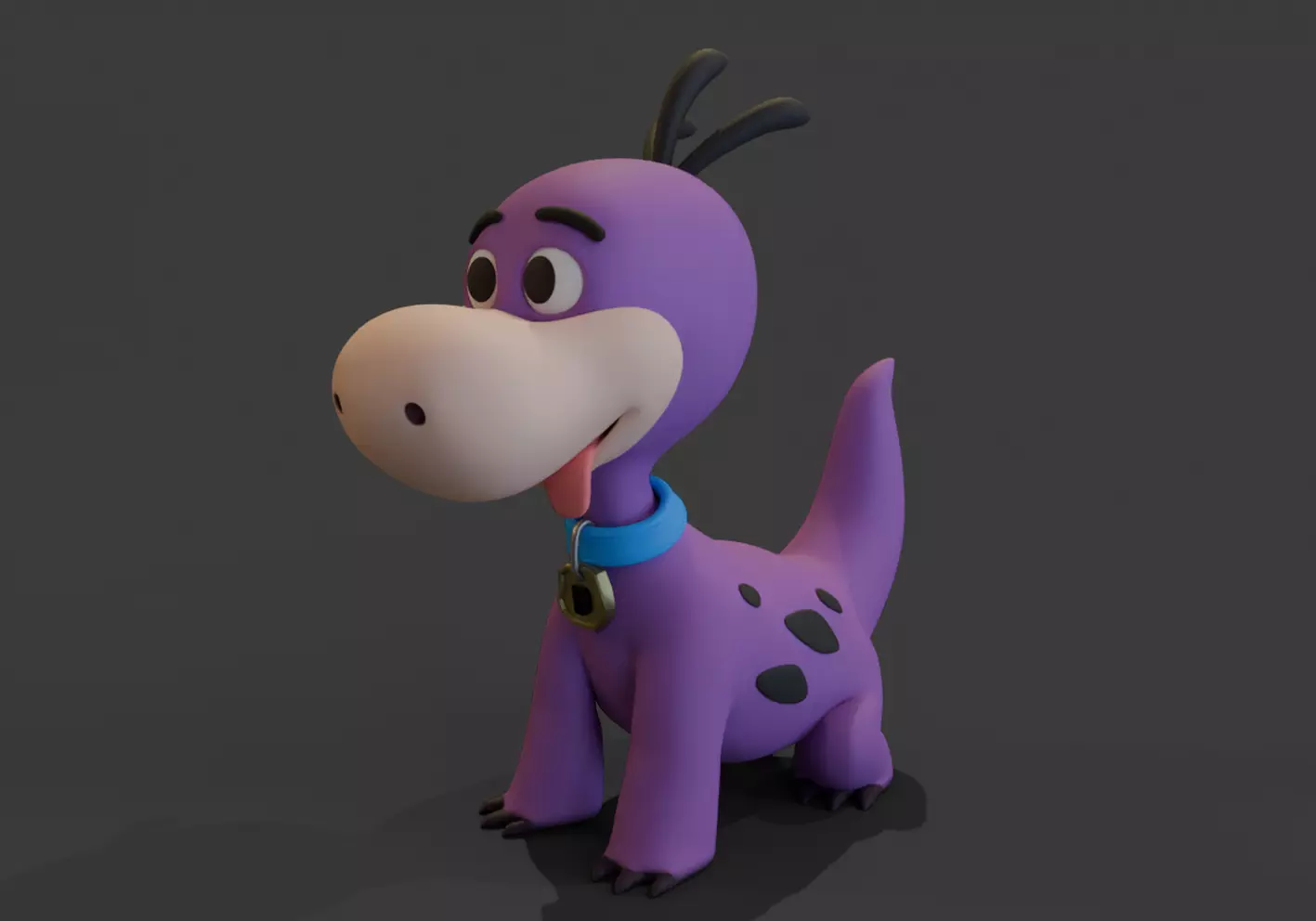 Dino Flintstone - Puppy 3D print model