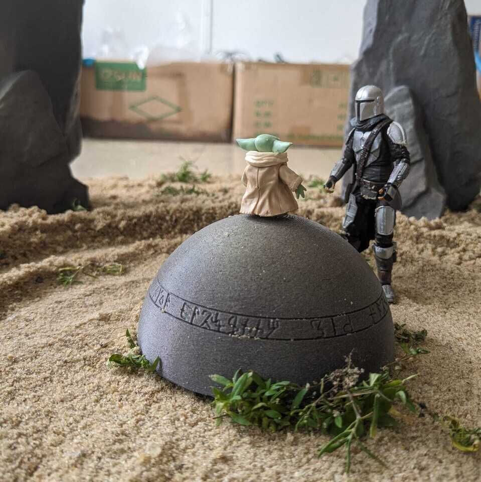 Force-Henge Old Megalith Rock 3D print model_1