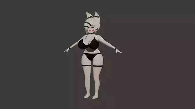 3D Ghost Girl