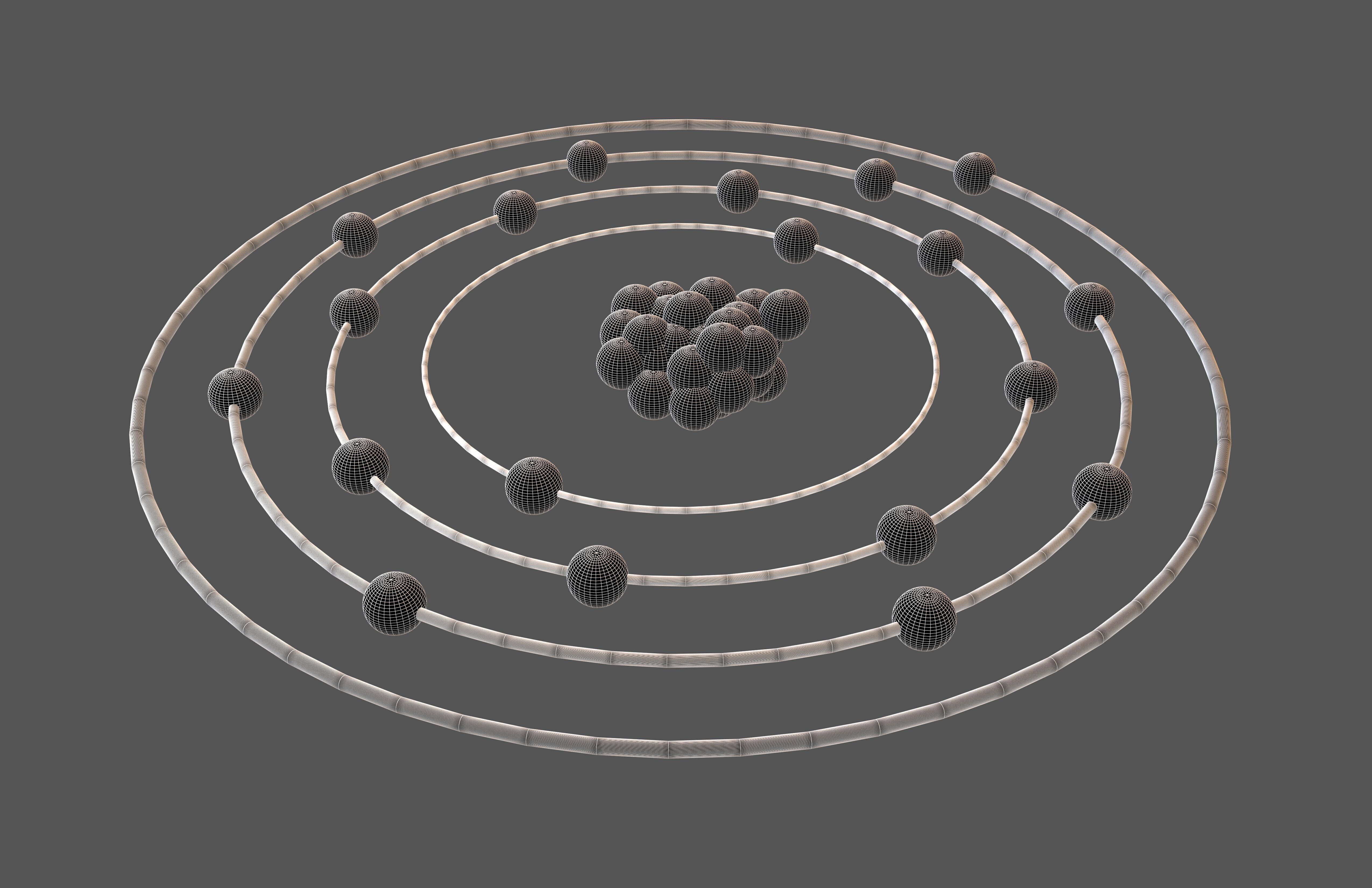 Potassium Chemical Element v1 002 Low-poly 3D model_7