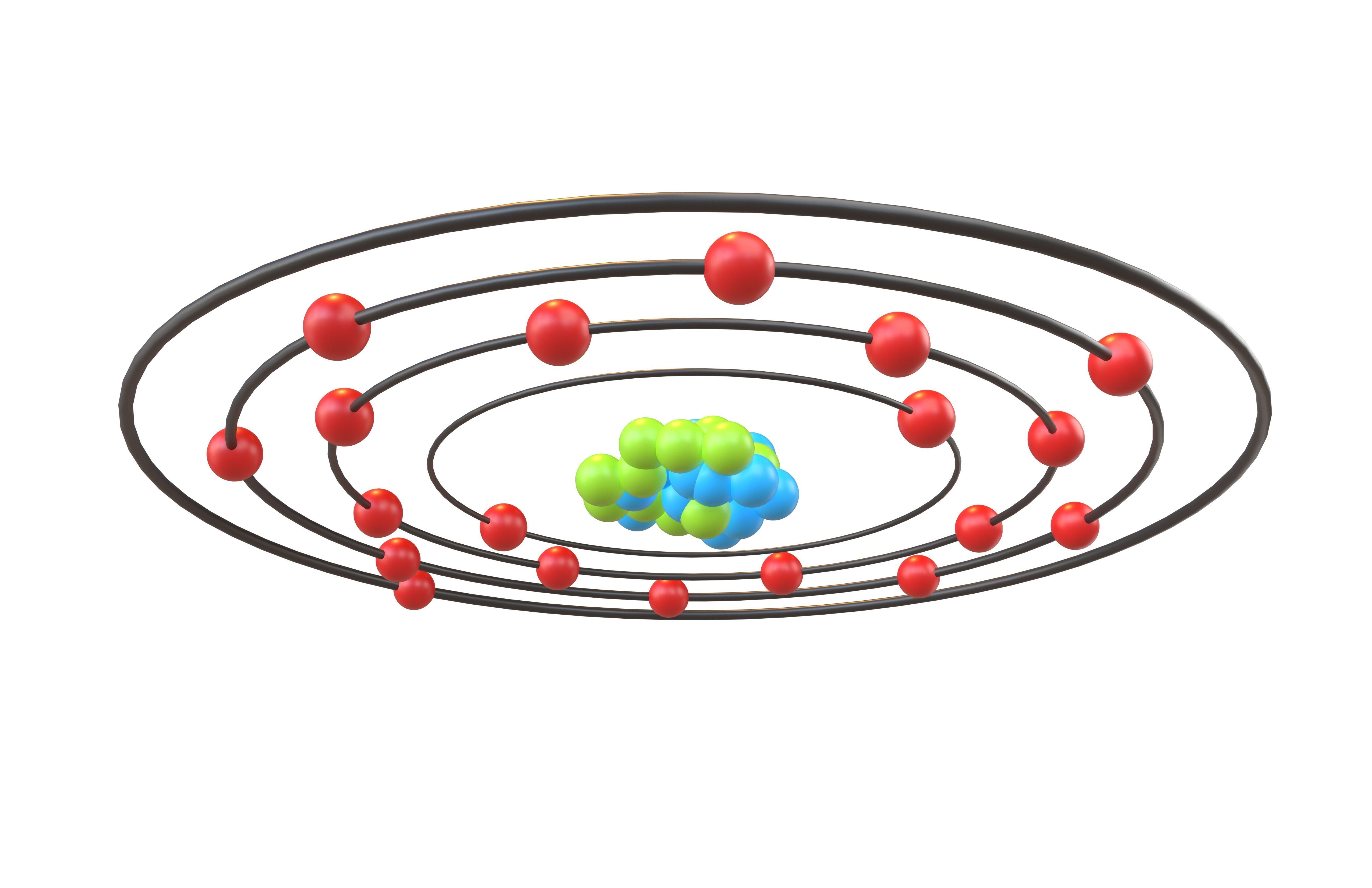 Potassium Chemical Element v1 002 Low-poly 3D model_3