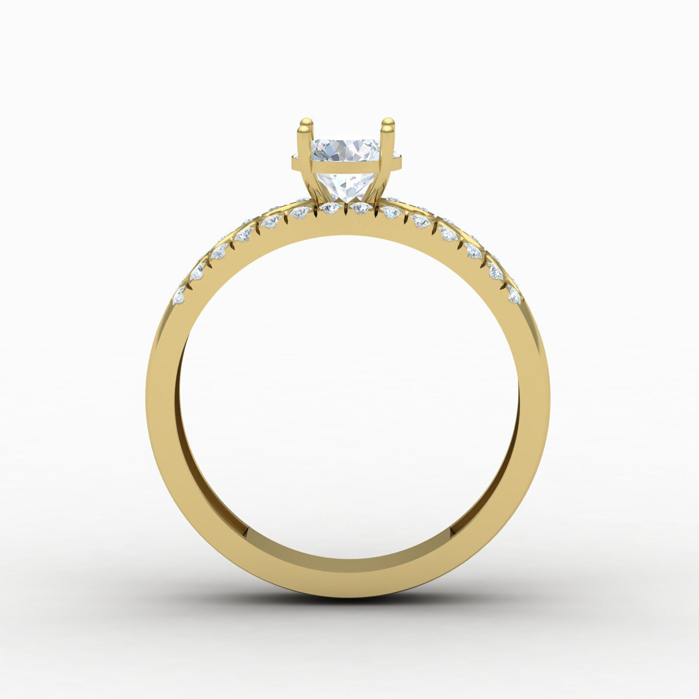 Wedding ring 05 3D print model_2