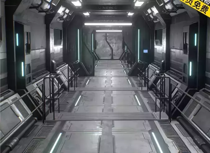 Sci-fi passageways and doors